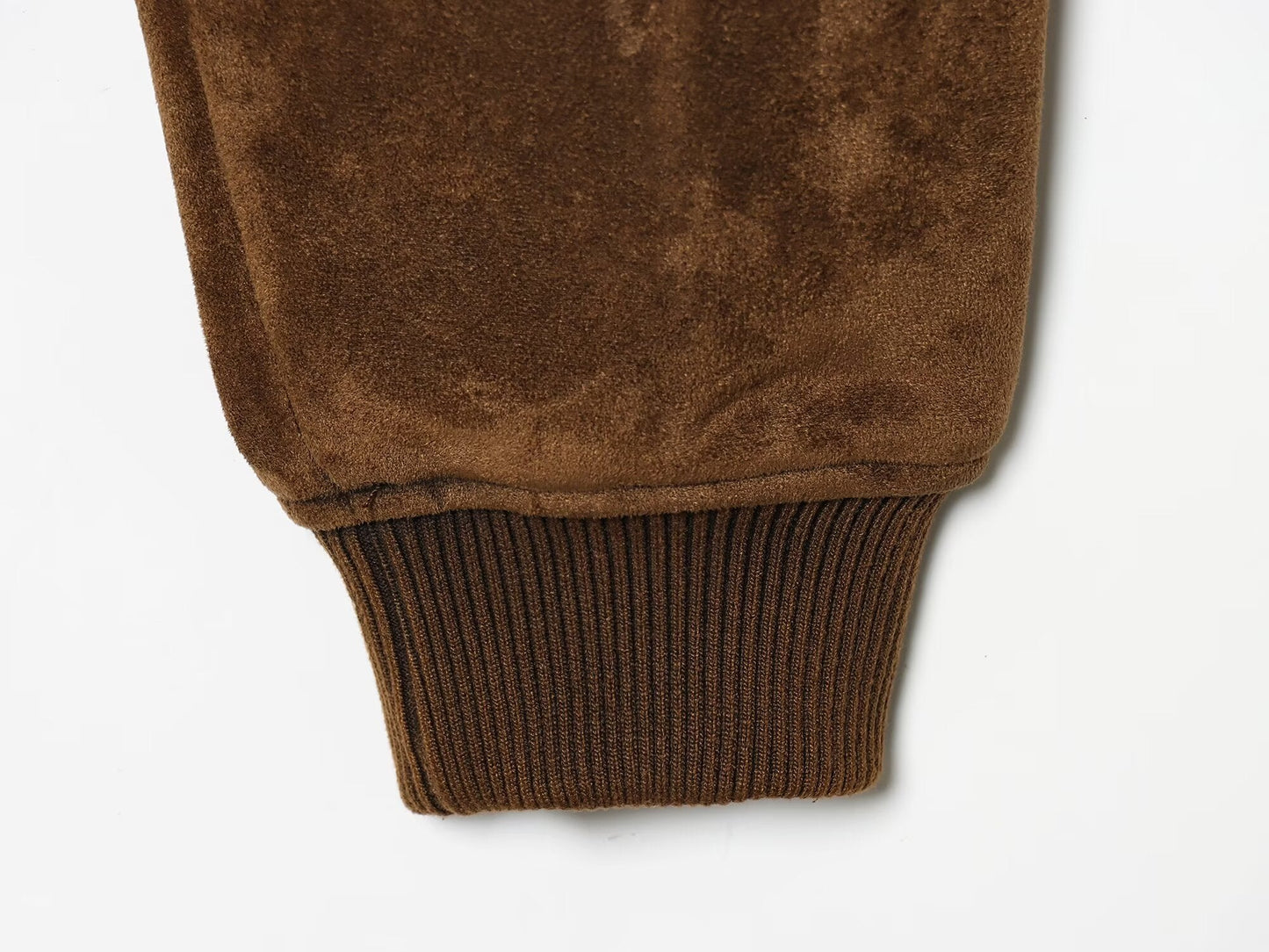 Women's suede textured lapel jacket Coat