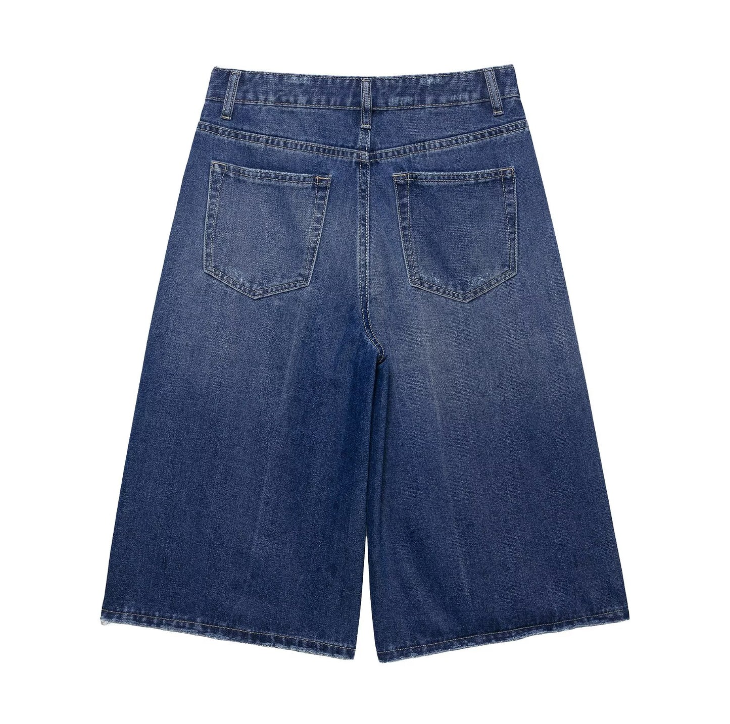 Women's new fashion short single breasted tight corset style denim top+Jeans suit