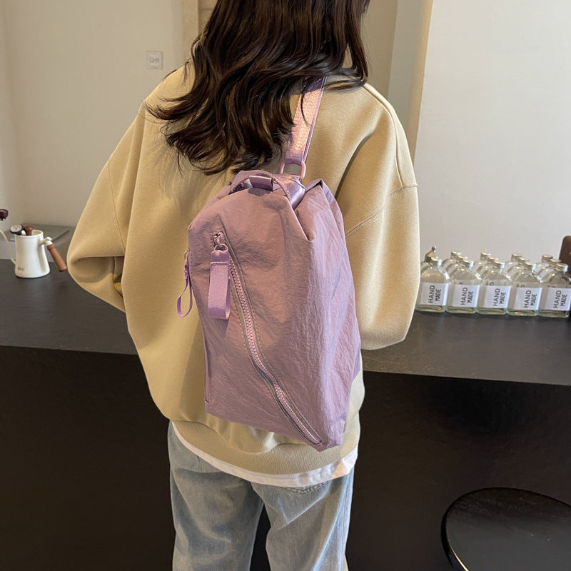 LU women's new versatile outdoor sports fitness shoulder bag multi-functional fashion messenger bag shoulder bag