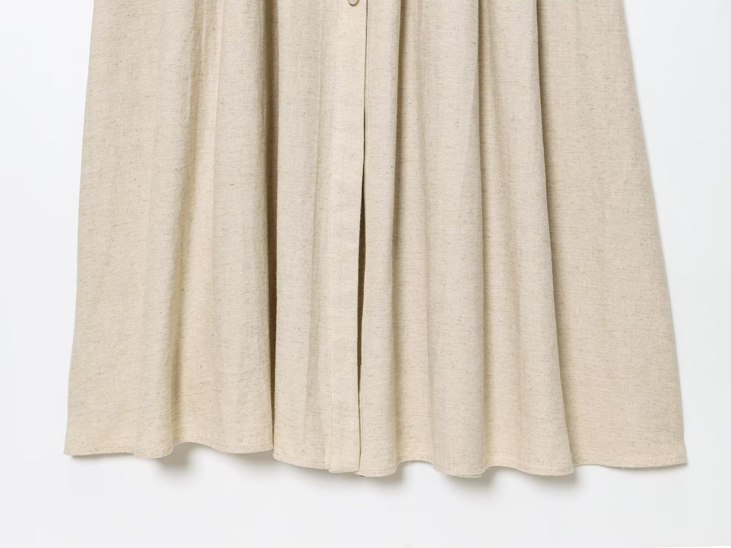 Women's New Fashion With Belt Sleeveless Linen Blended Midi Dress