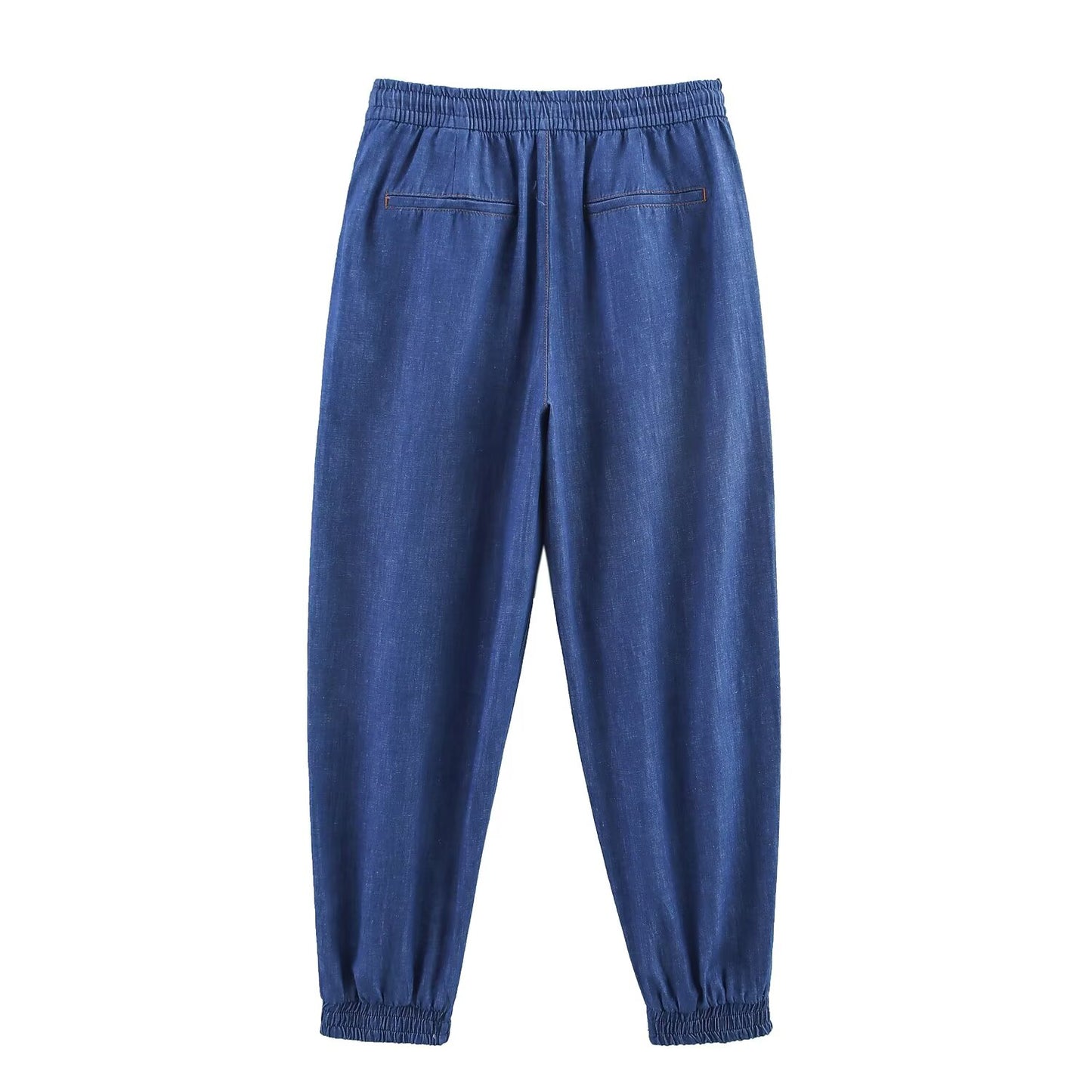 Women's' New Fashion with Belt short sleeved single breasted denim jacket coat+Jeans Women's suit