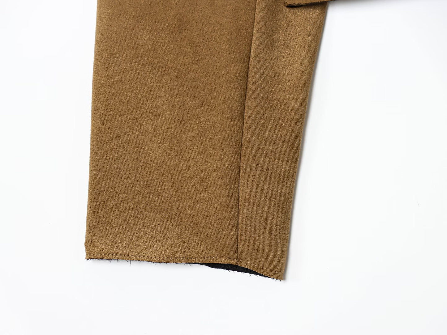 Women's 2025 new fashion anti suede effect short jacket Coat