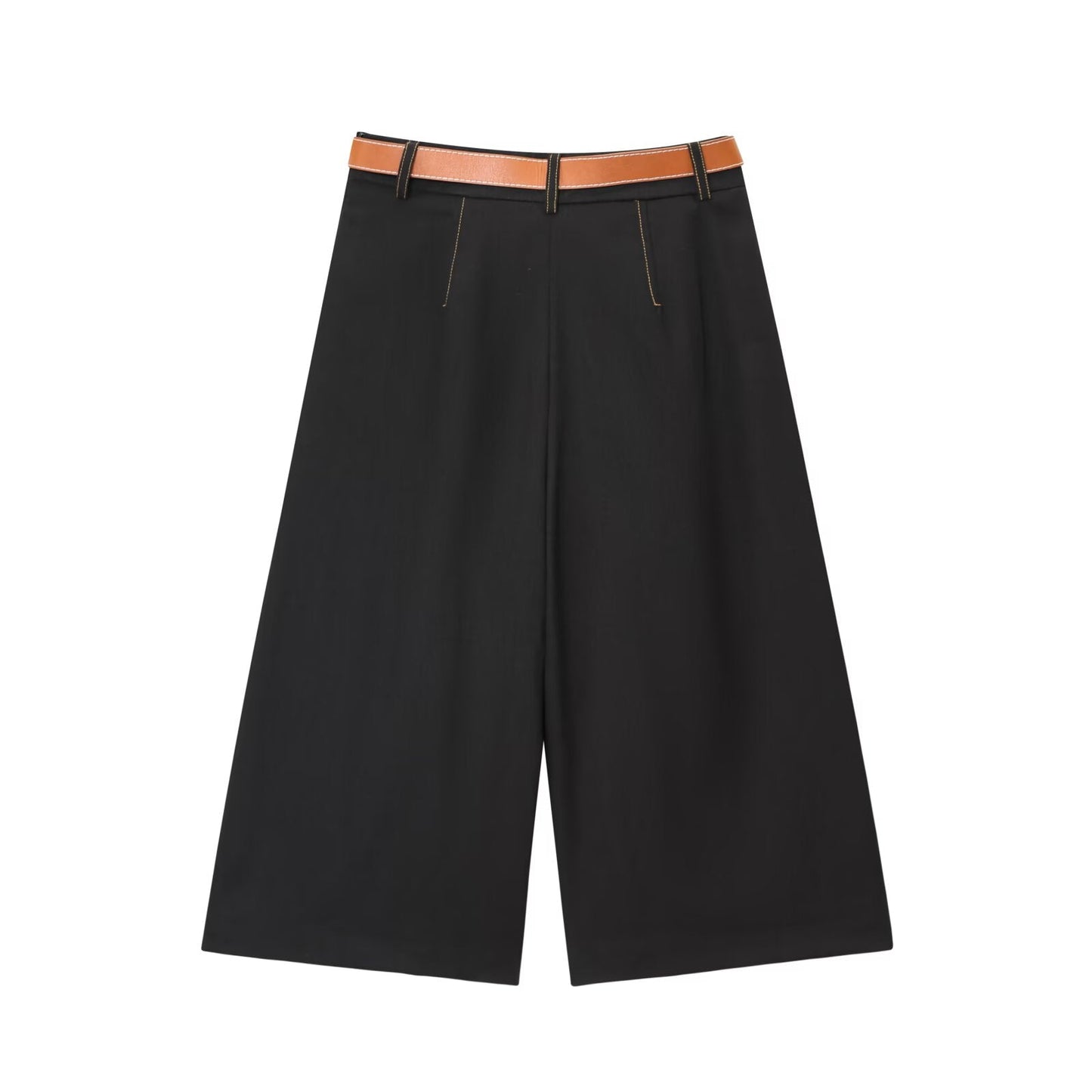 Women's New Fashion Casual Lapel Straight vest + Shorts Suit