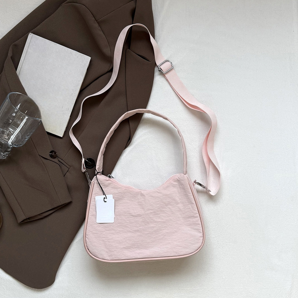 2025 shoulder slung jiaozi waterproof leisure bag