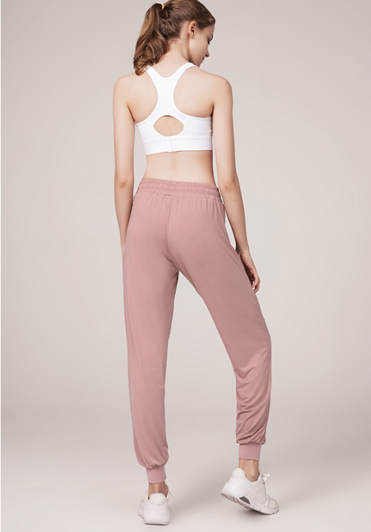 2025 sweatpants women's leg running fitness high waist yoga pants