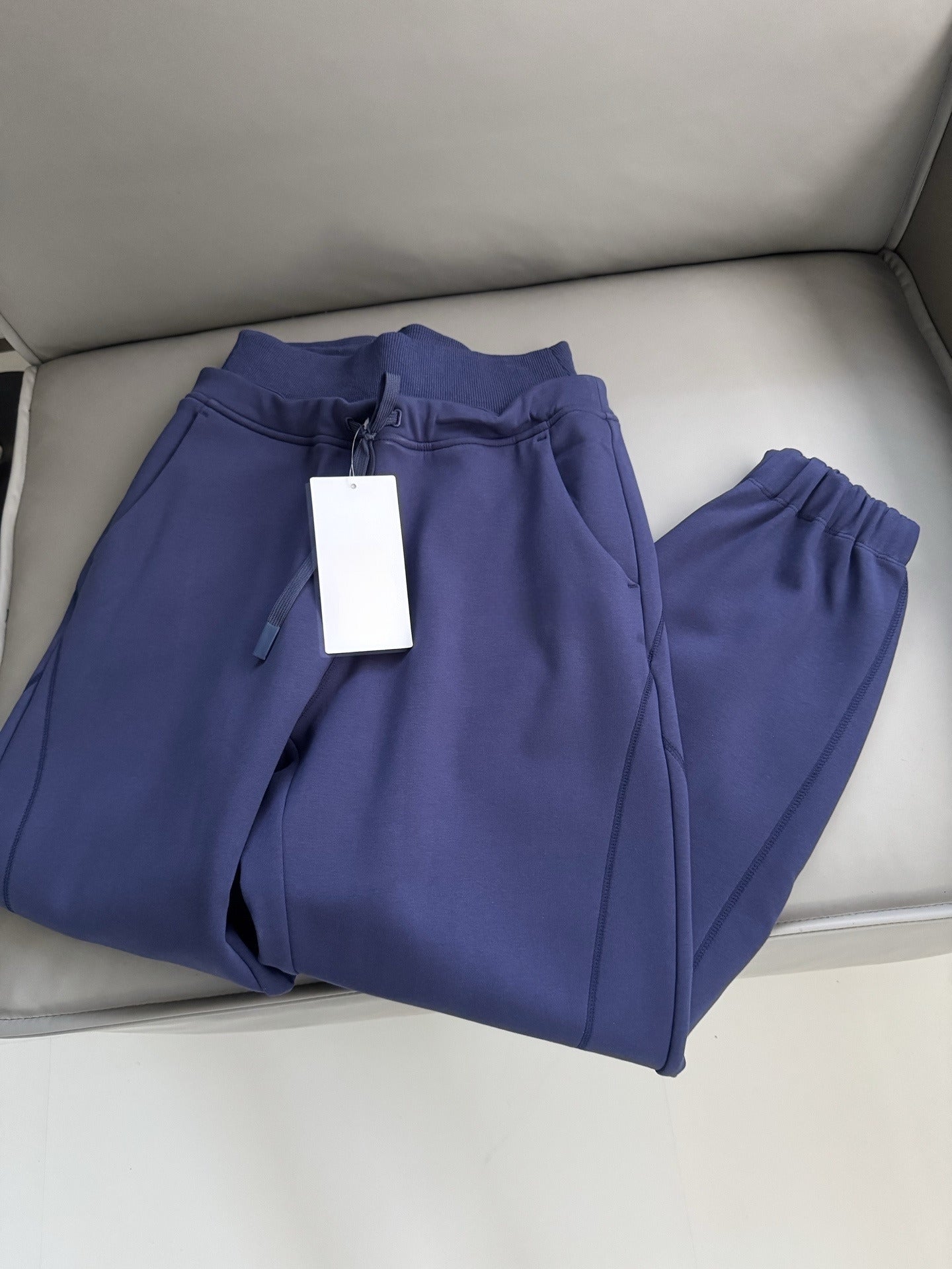 LU Women's Brushed Double Waist High Waist Sports Pants