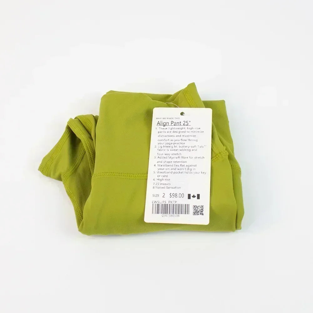 LU Fitness Running Street Women Yoga Leggings Trousers d Sports High Waist Stretch Fitness Ankle Length Tights Pants Slim