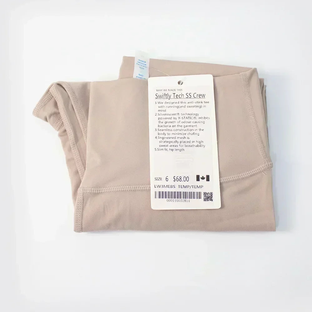 LU Fitness Running Street Women Yoga Leggings Trousers d Sports High Waist Stretch Fitness Ankle Length Tights Pants Slim