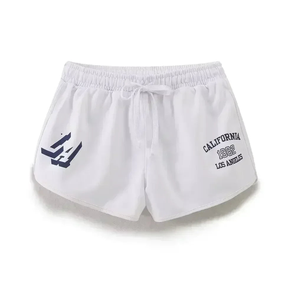 Women's 2024 New Fashion Print Letter Decoration Loose Short sleeved Tshirt Retro Casual O Neck Tee Shirt Tops Mujer