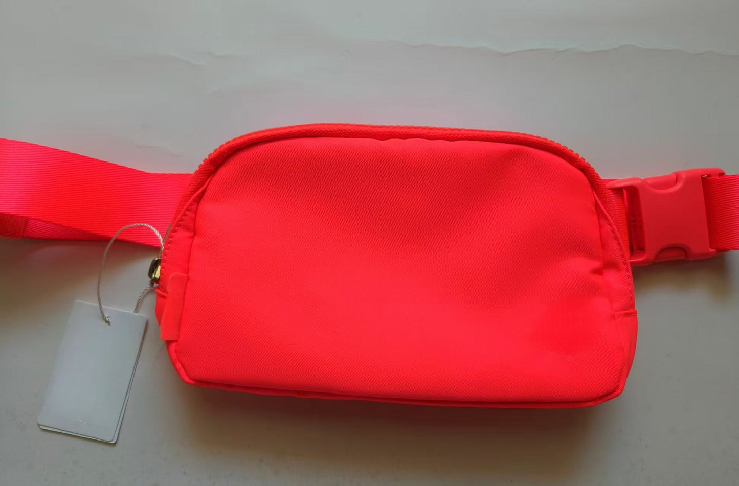 LU sports bag metal multi-functional outdoor running waist bag diagonal bag