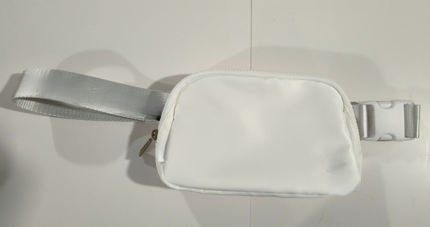 LU Running bag Jacquard alphabet messenger bag mobile phone storage bag waterproof trend outdoor purse