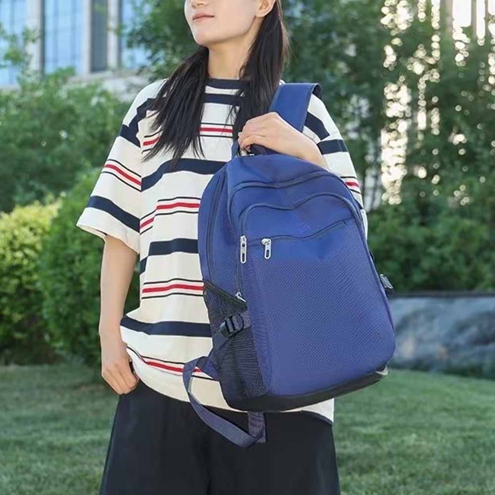 Men and Women with The New Casual Joker Adjustable Shoulder Strap Multifunctional Large-capacity Backpack Travel Bag.