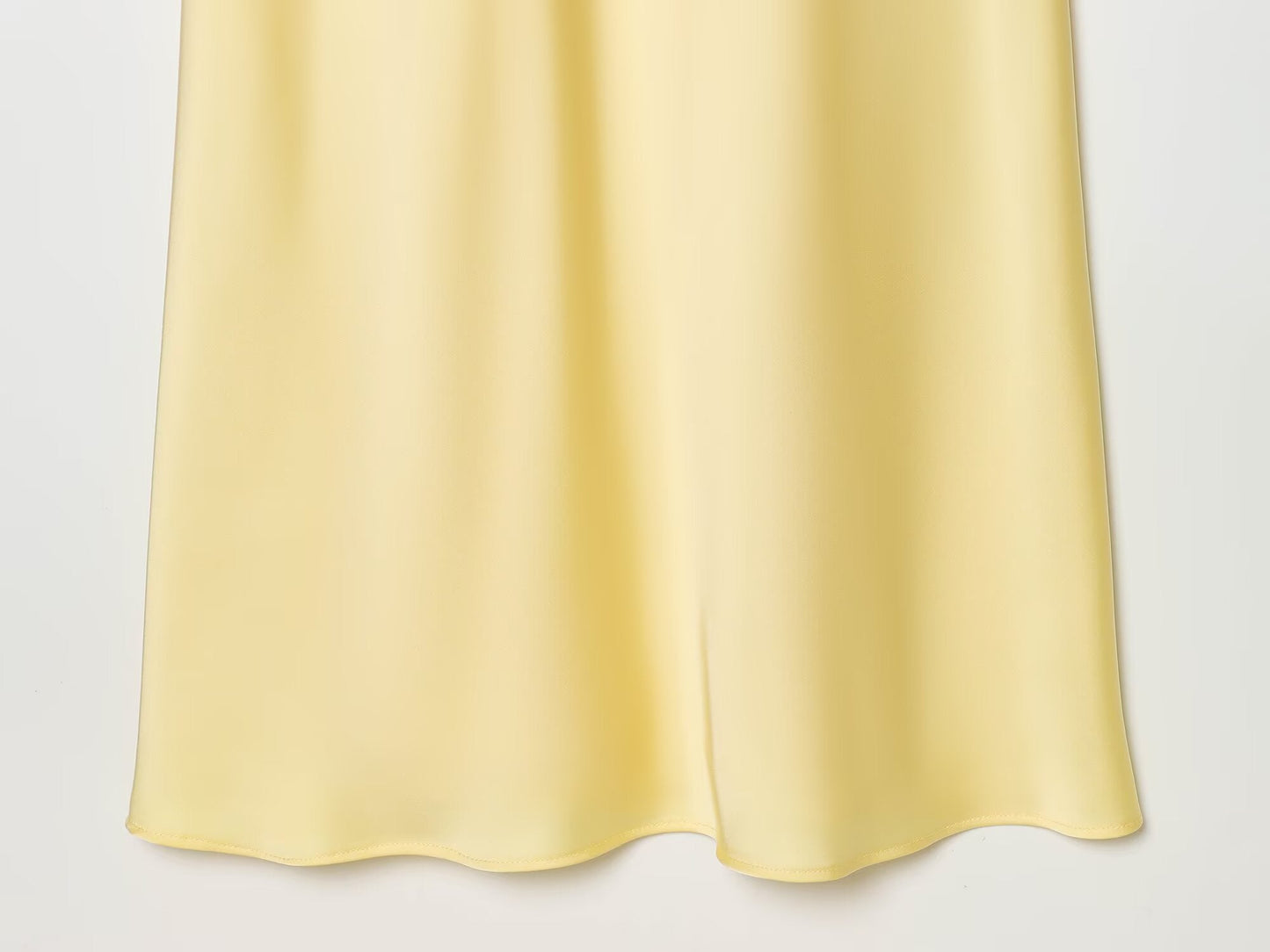 Women's Satin texture suspender dress