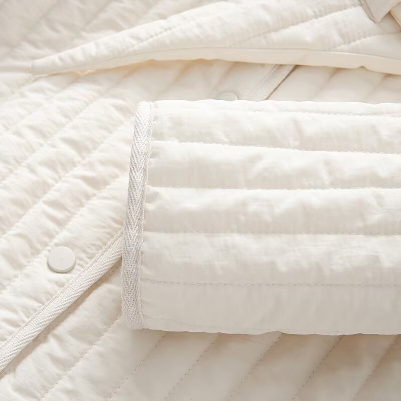 Women's winter New detachable scarf design stand collar cotton Coat