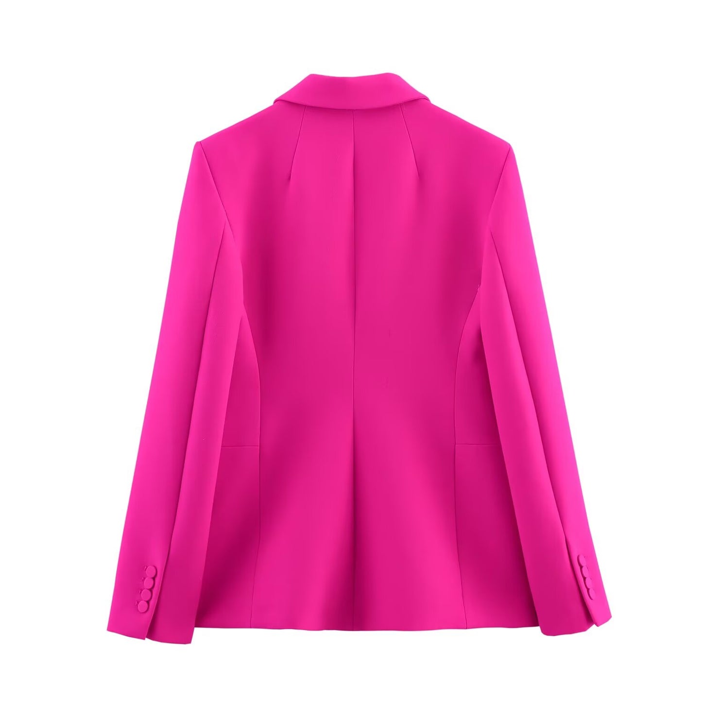 Ladies' new fashion casual slim single breasted lapel suit coat retro long sleeved women's coat chic top+Pants Women's suit