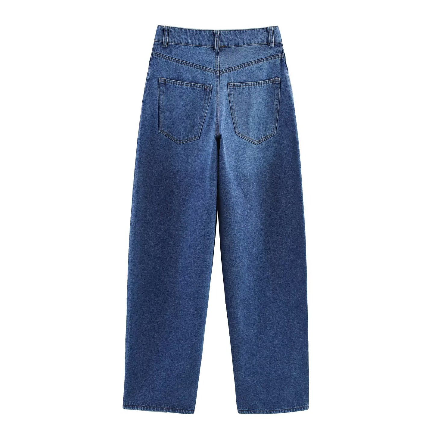 Women's new fashion short single breasted V-neck denim vest+Jeans Women's suit