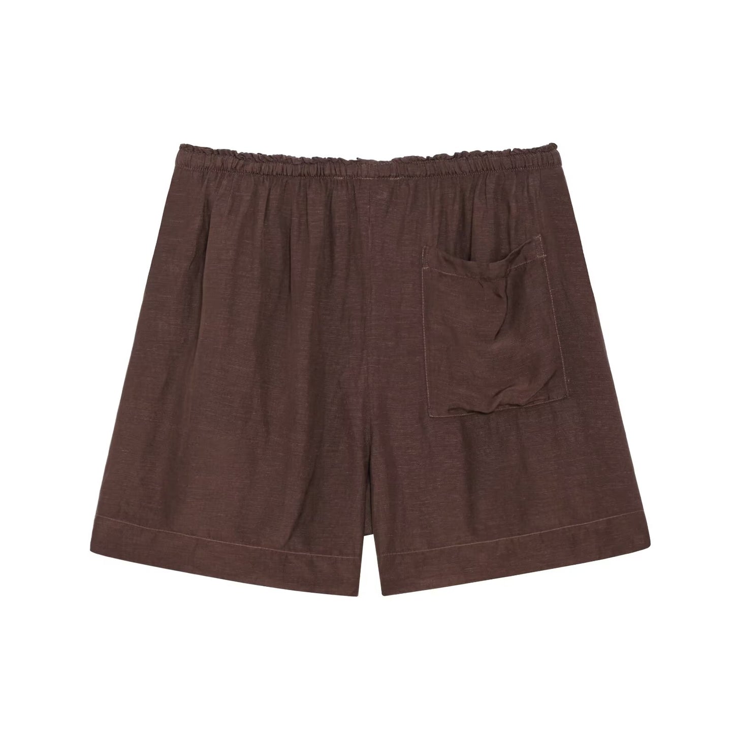 Women's new fashion loose Off Shoulder pleated top+Shorts suit