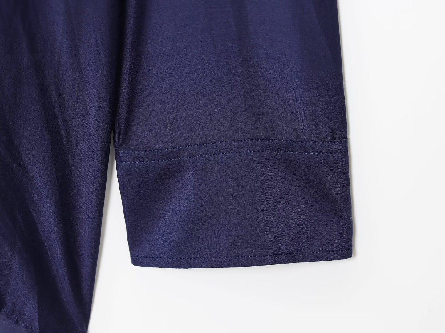 Women's new fashion loose single breasted silk shirt