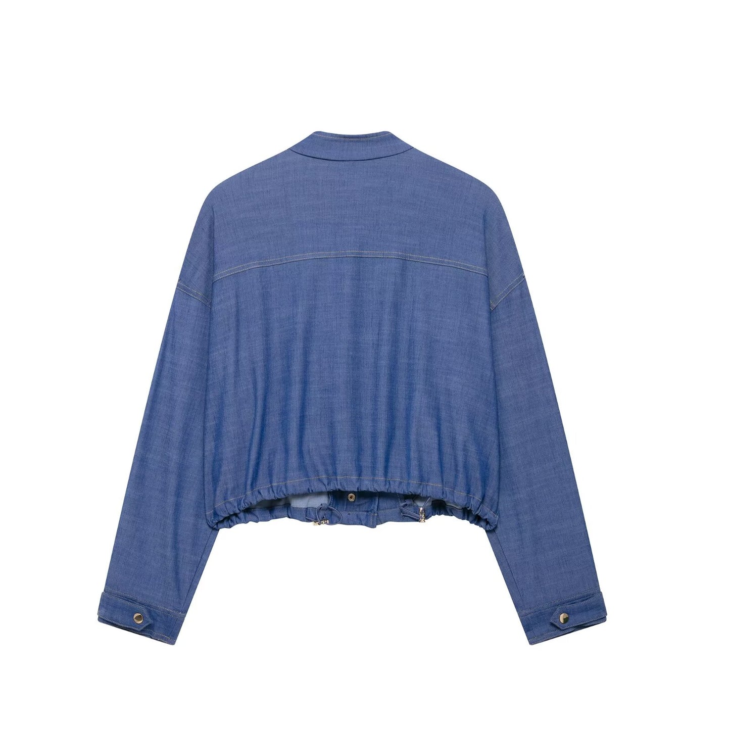 Women's new fashion short single breasted denim flying jacket coat+Skirts Women's suit