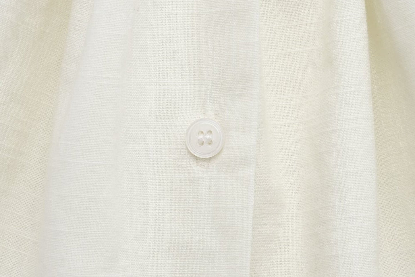 Women's new fashion casual single breasted linen blend hanging collar vest top