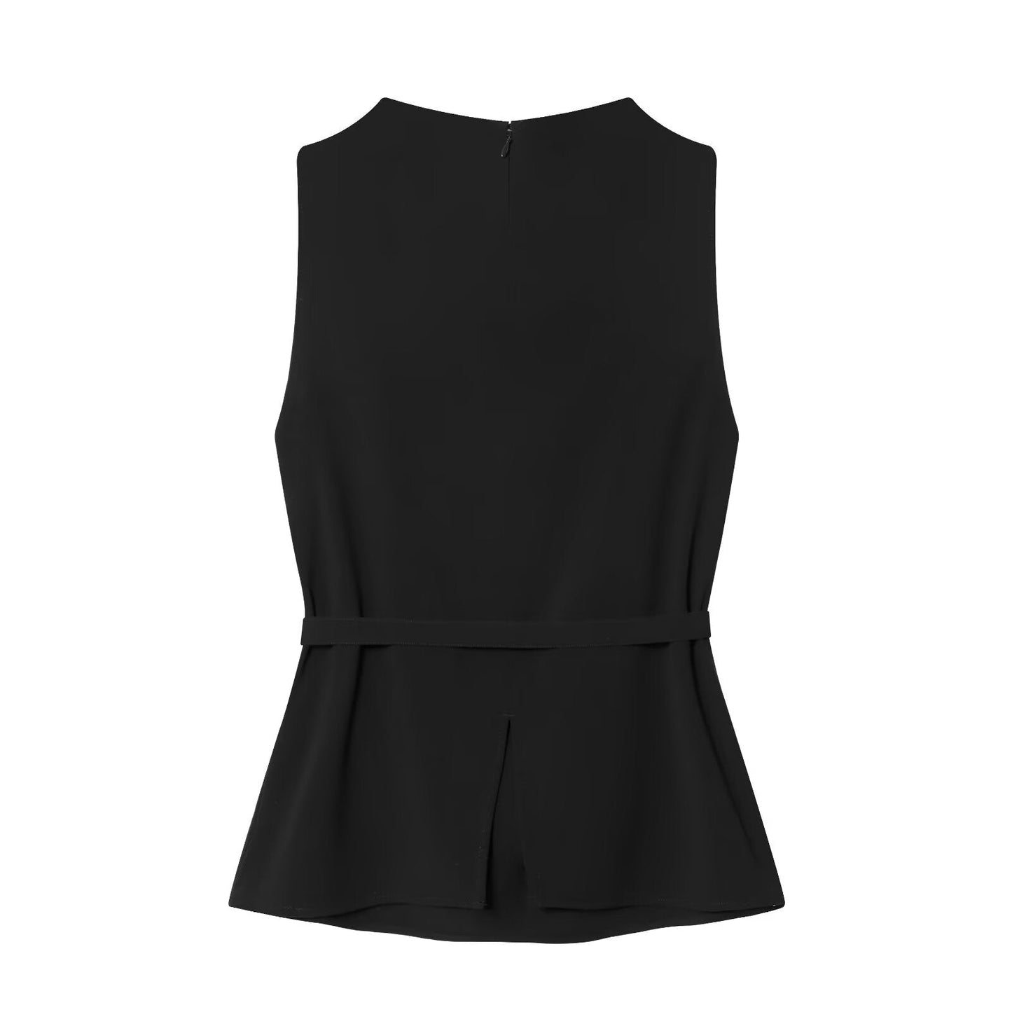 2026 Women's with Belt casual sleeveless top