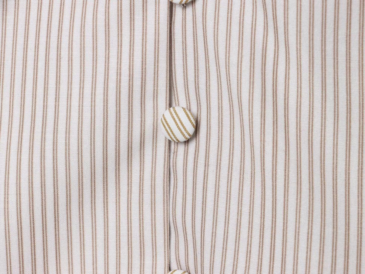 Women's bow decoration hollow striped shirt