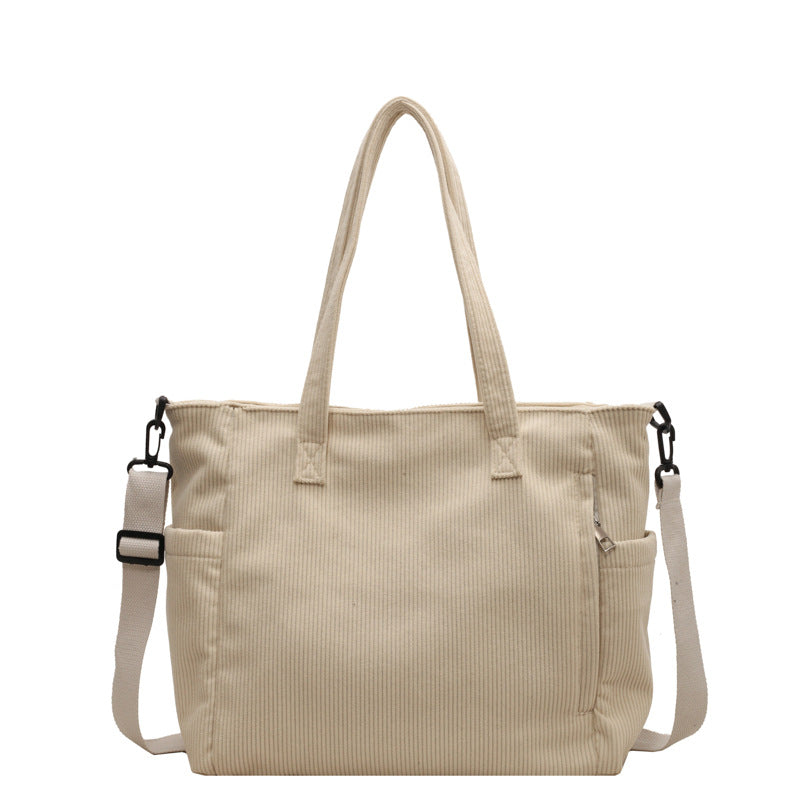 2026 women's new large-capacity handbag Joker shoulder crossbody bag