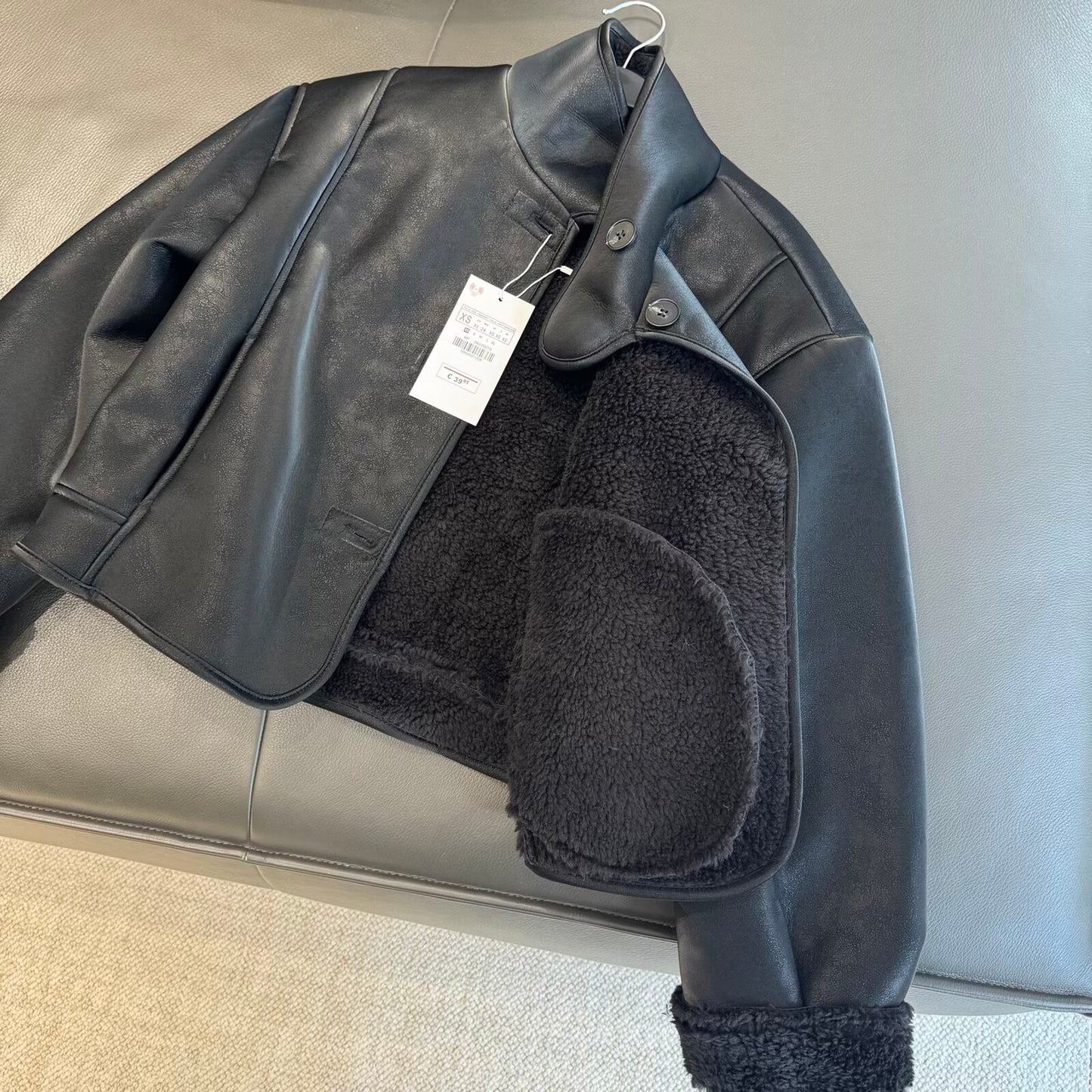 Women's winter new anti suede effect double-sided jacket Coat