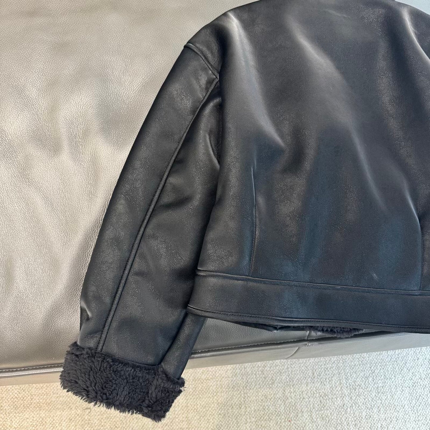 Women's winter new anti suede effect double-sided jacket Coat