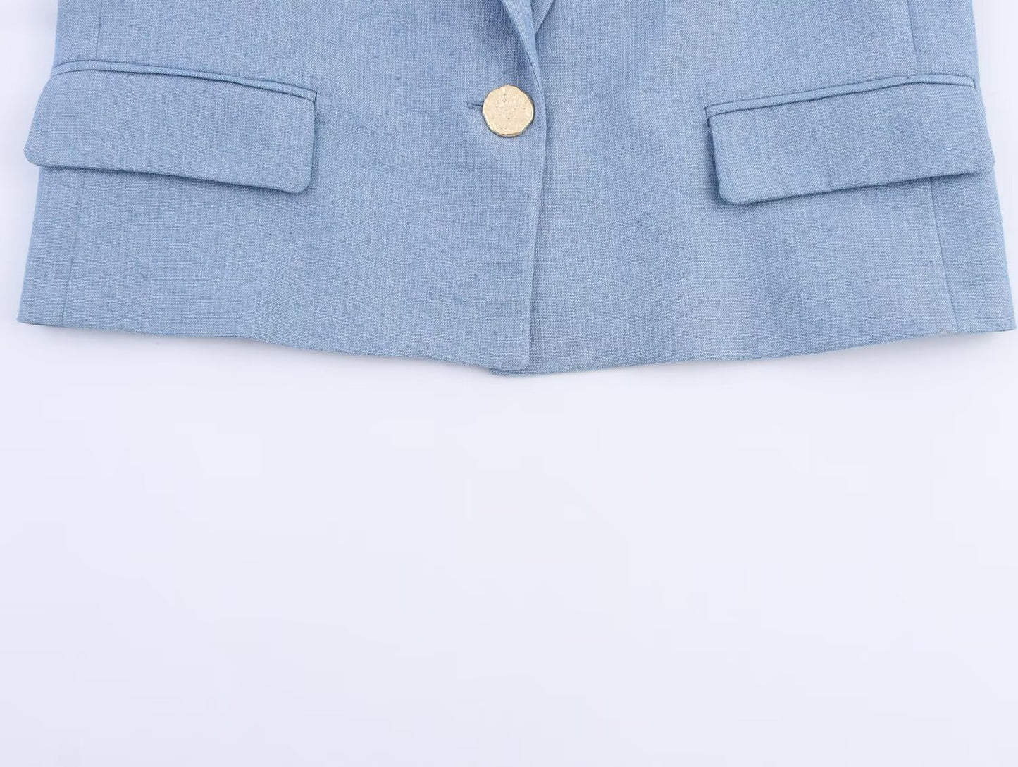 Women's 2025 new fashion short sleeved Button-up suit jacket+Pants suit