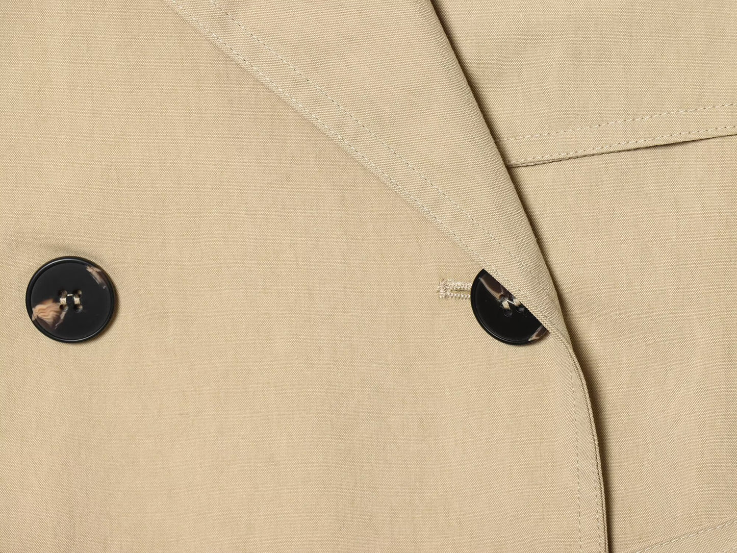 Women's with belt short windbreaker Coat