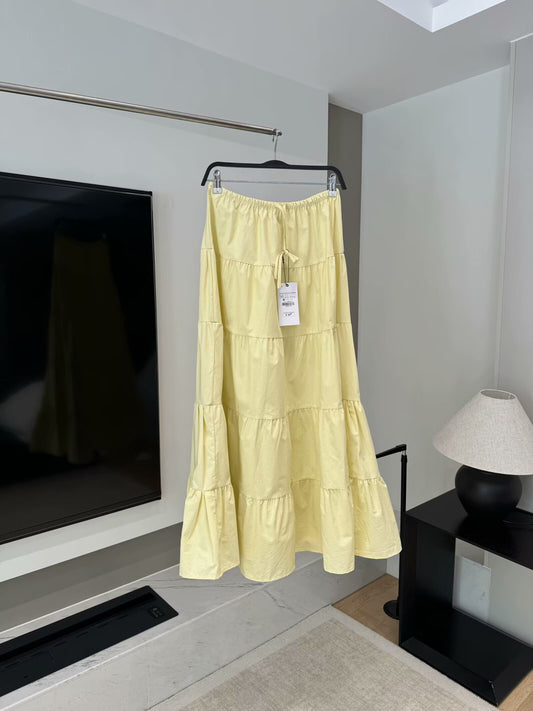 Women's 2025 chic fashion layered stitching dress