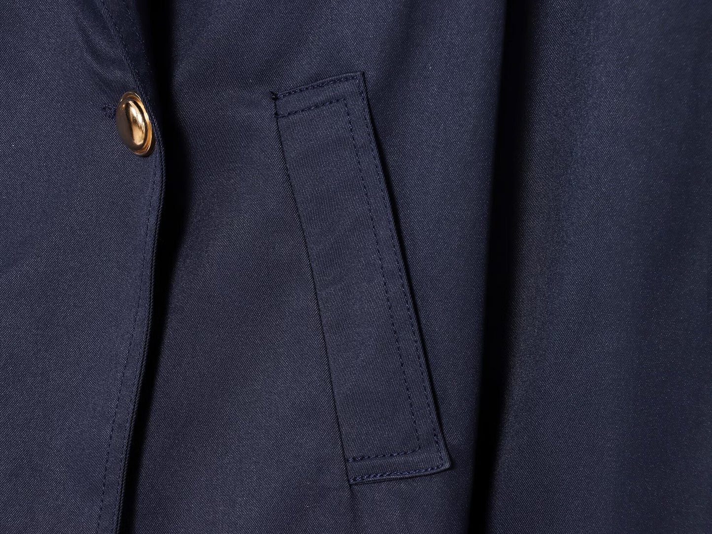 Women's new fashion casual double breasted short lapel Coat