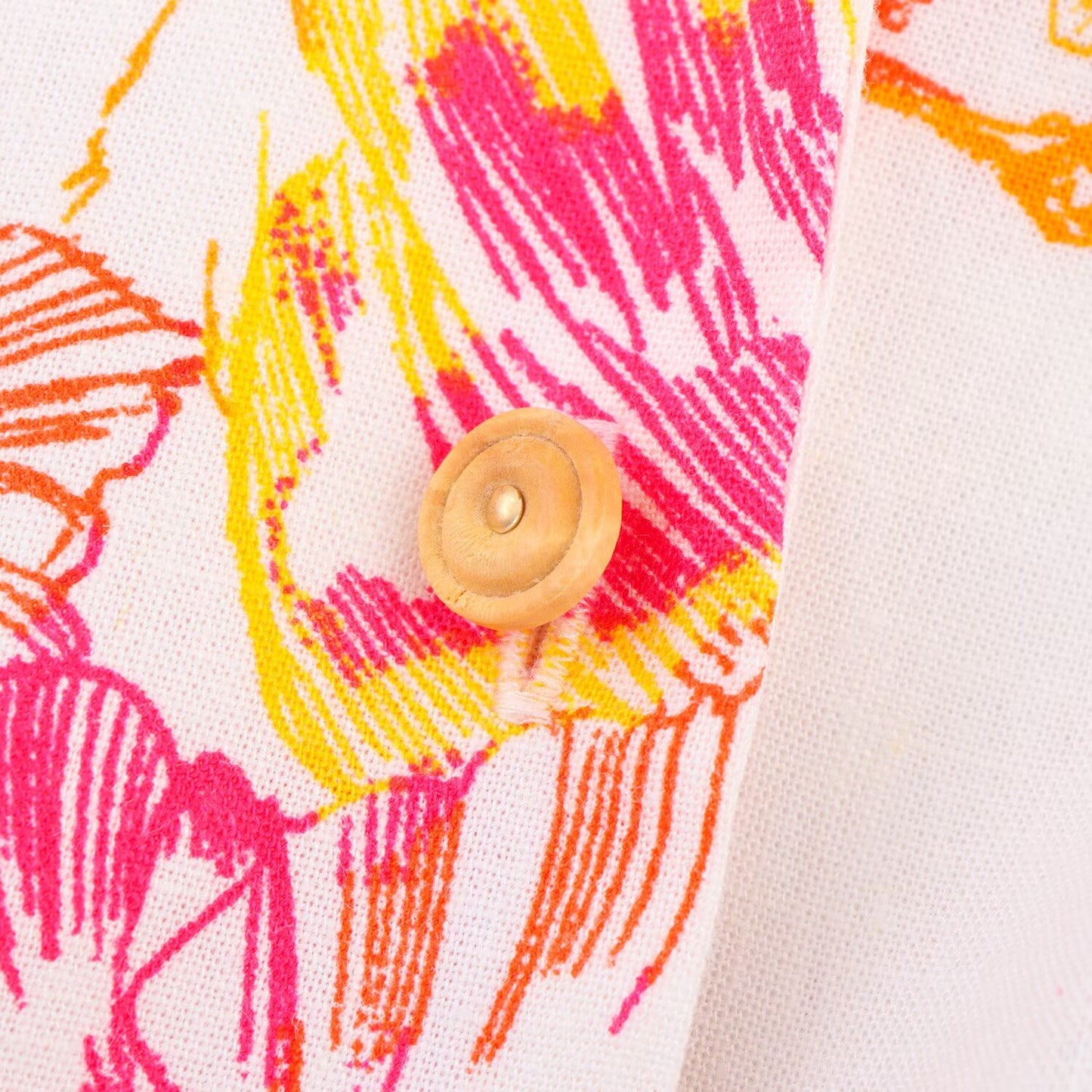 Women's New Chic Fashion With Belt Linen Blended Printed Midi Dress Retro Sleeveless Button up Women's Dress