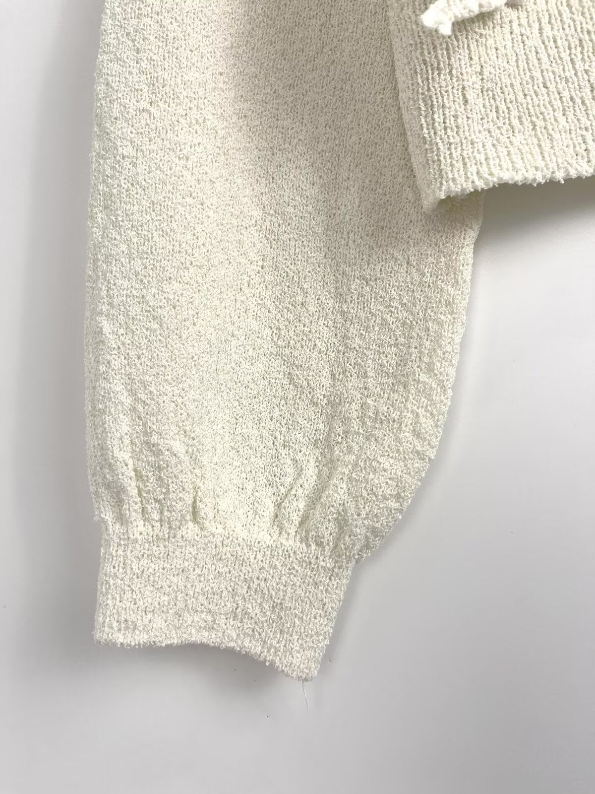 Women's lace crochet hollow knitted cardigan