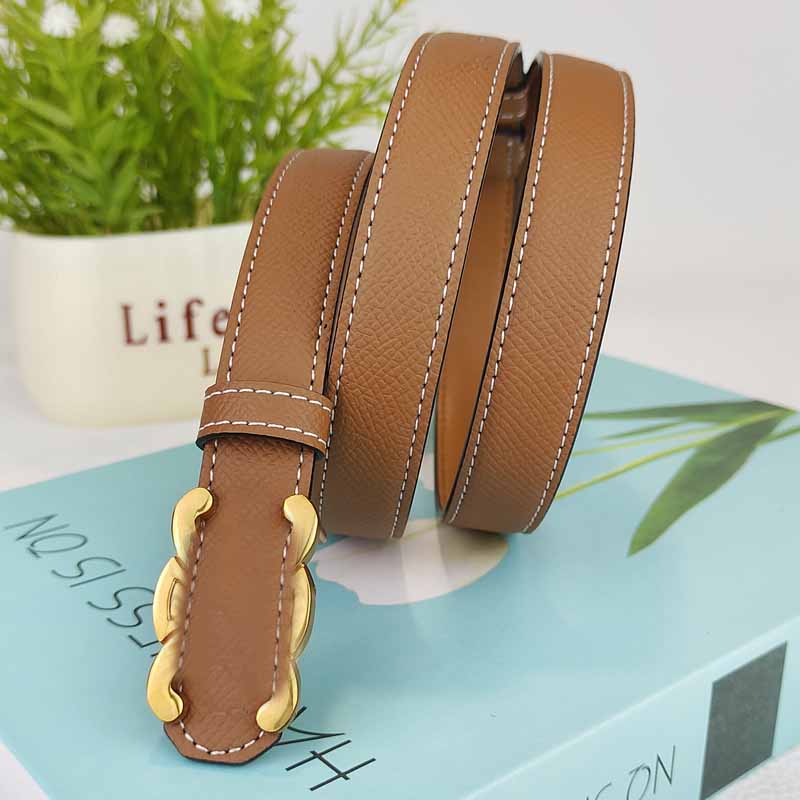 Women's New Fashion Joker High Quality Adjustable Length Design Metal Decorative Belt Belt.