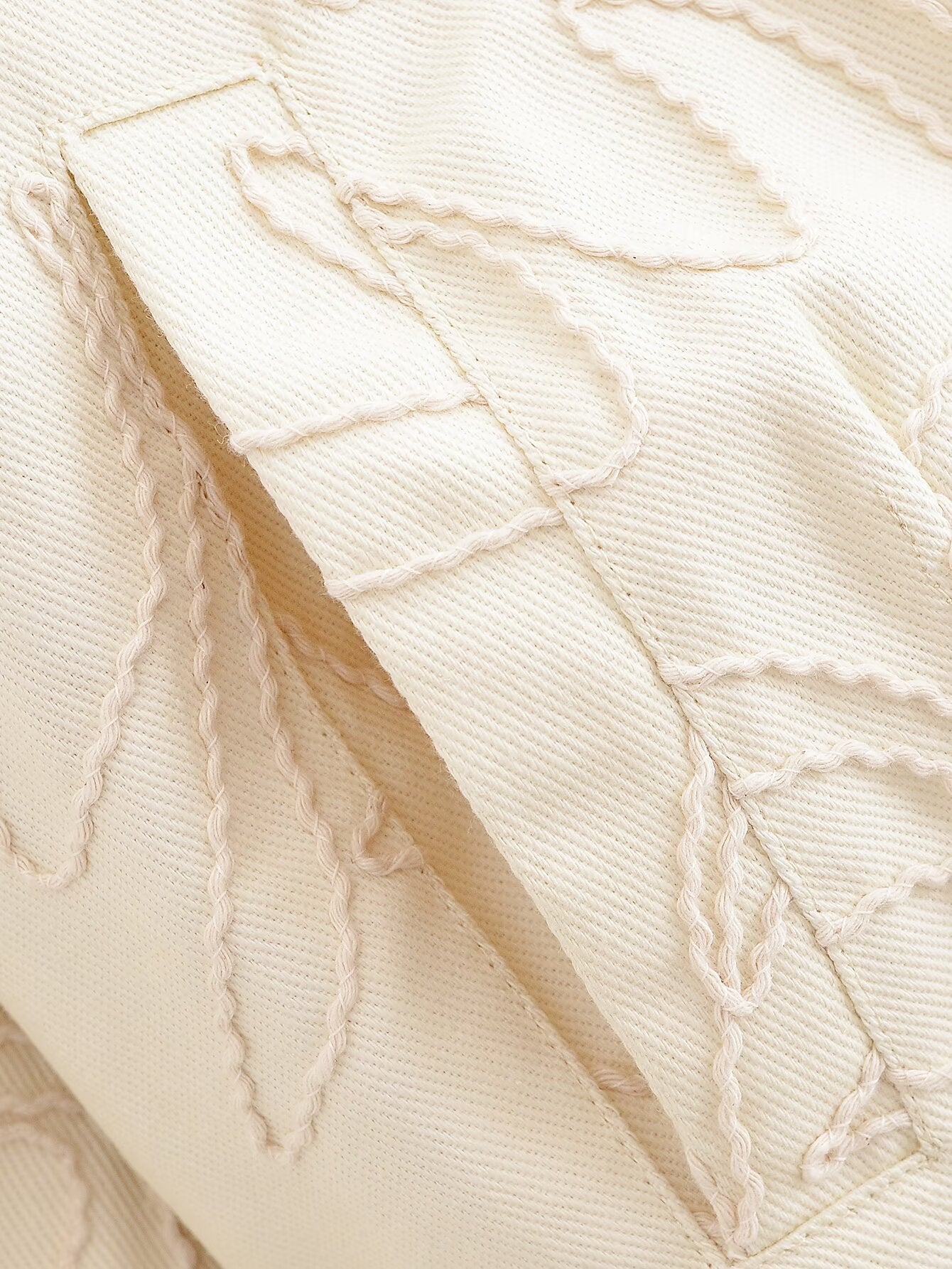 Women's new fashion embroidery decoration short O-Neck long sleeved jacket coat