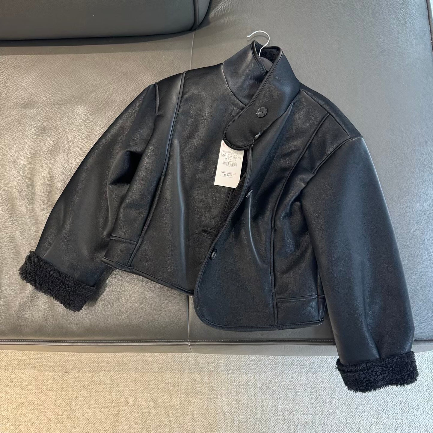 Women's winter new anti suede effect double-sided jacket Coat