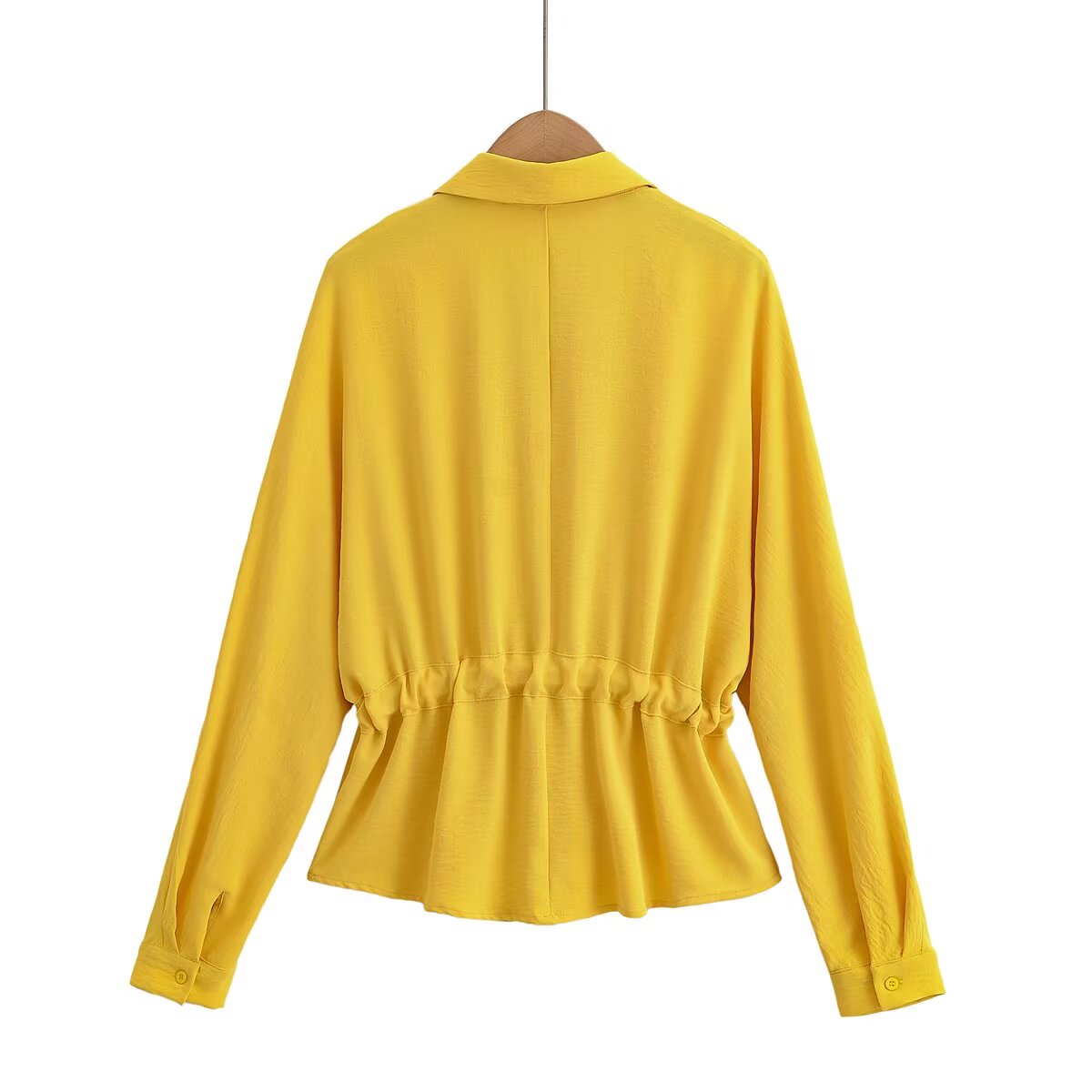 suit Women's 2 pieces New with Belt long sleeved single breasted lapel shirt+Pants suit