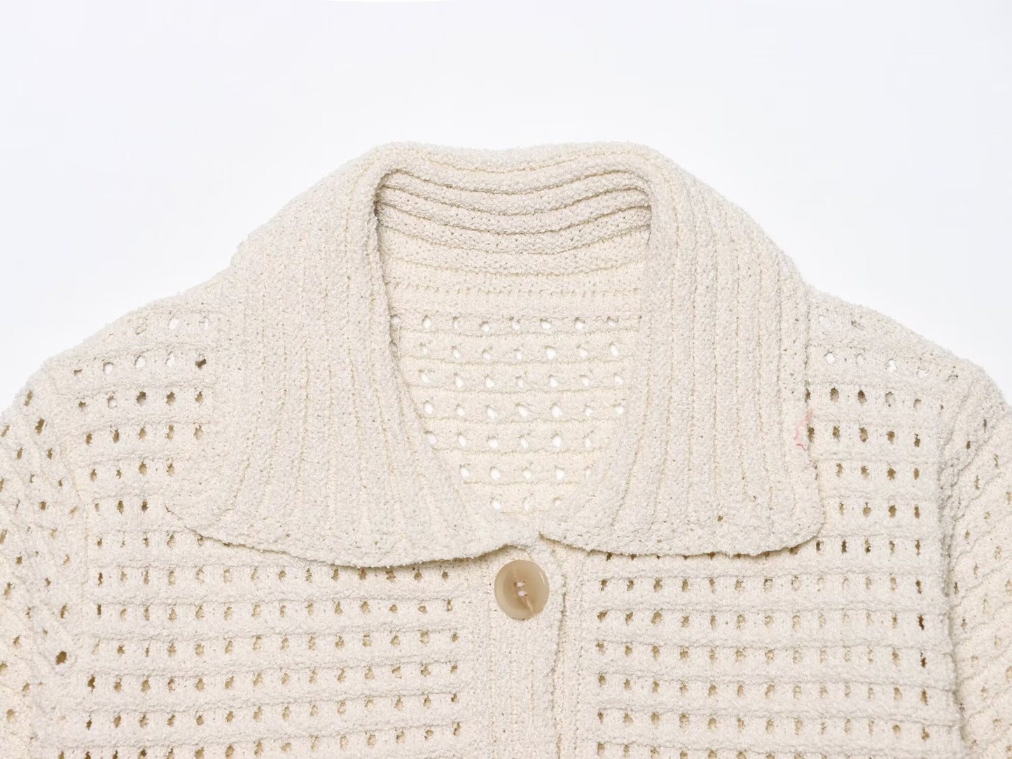 Women's new fashion tassel decoration short sleeved plaid knit coat+Skirts Women's suit