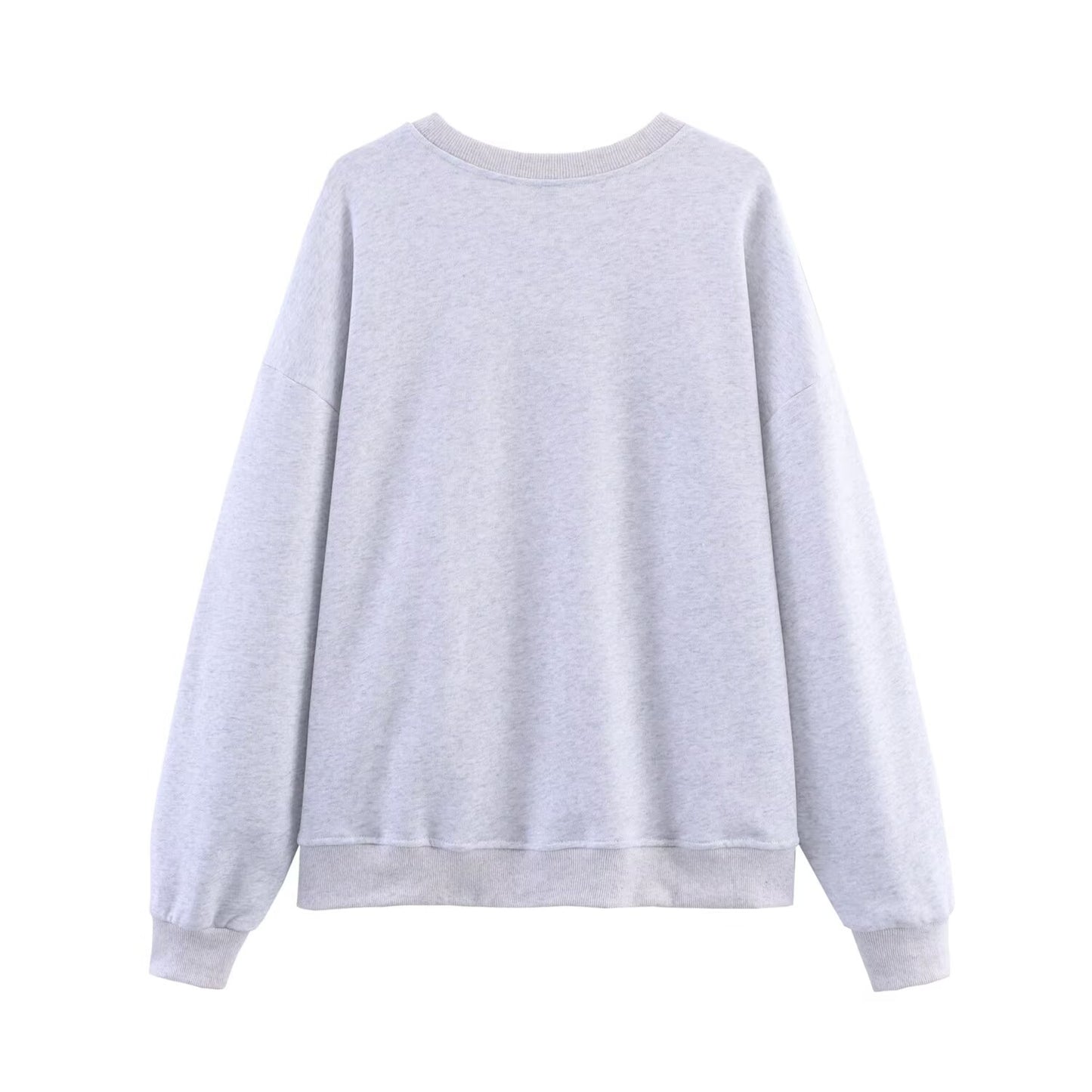 Women's new fashion loose letter embroidered O Neck Sweatshirts + Pants suit