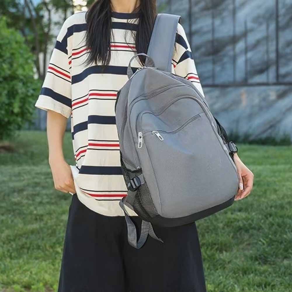 Men and Women with The New Casual Joker Adjustable Shoulder Strap Multifunctional Large-capacity Backpack Travel Bag.