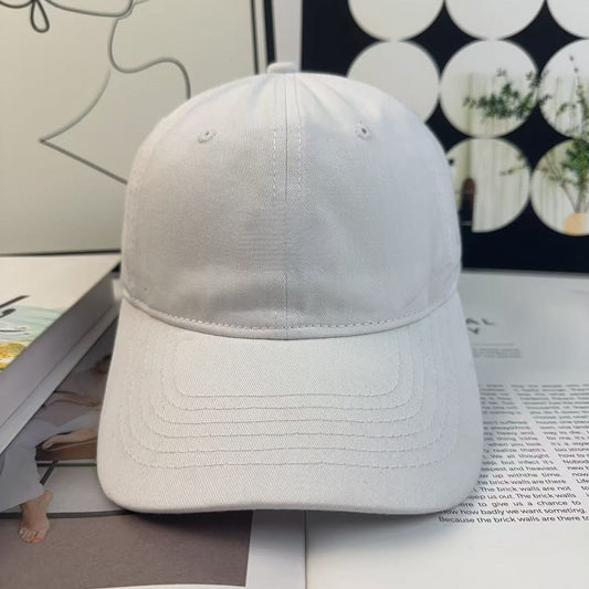 Men's and Women's Casual Joker Three-dimensional Letters Baseball Cap Big Head Wai Outdoor Cap.