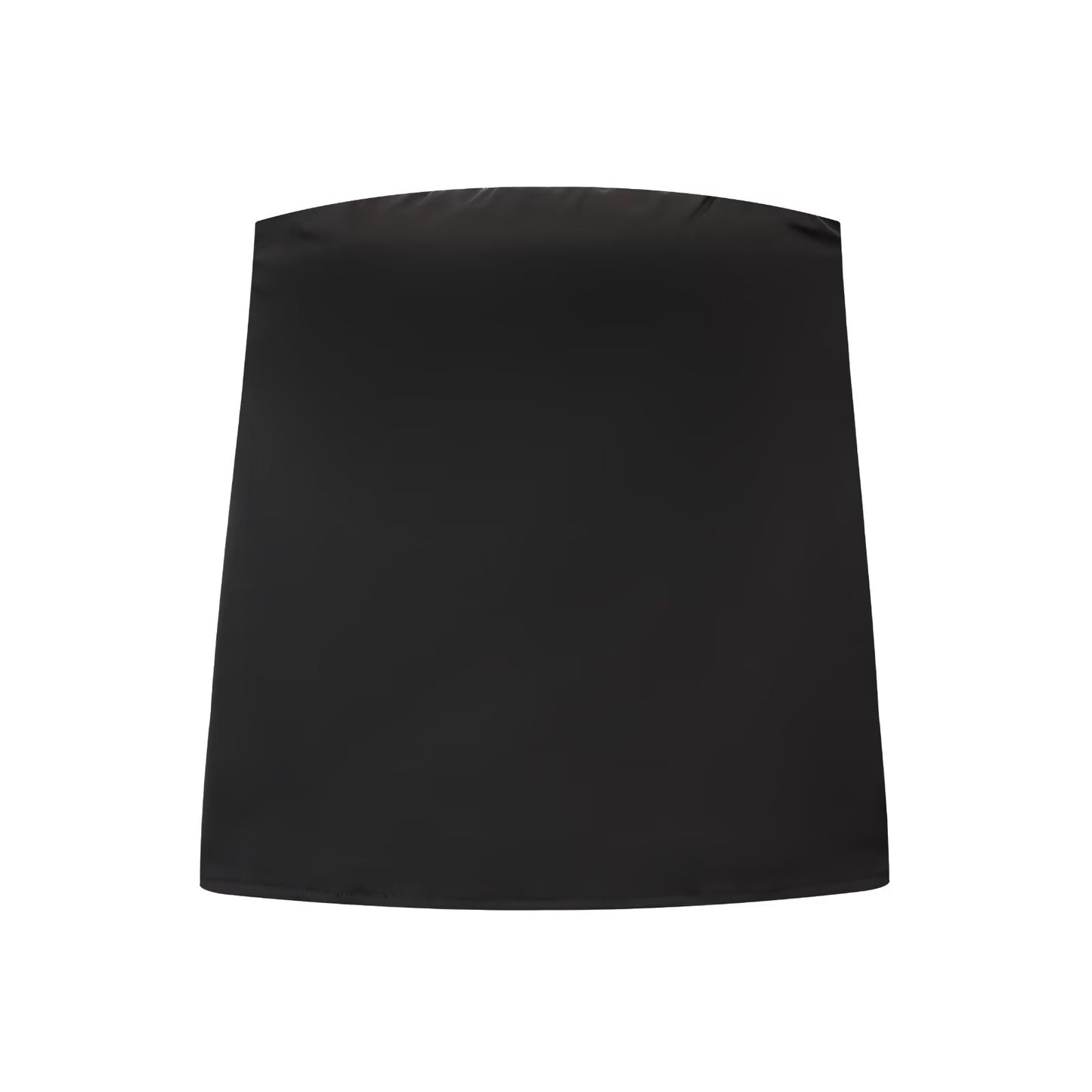 Women's 2025 new fashion satin textured strapless top+Pants suit