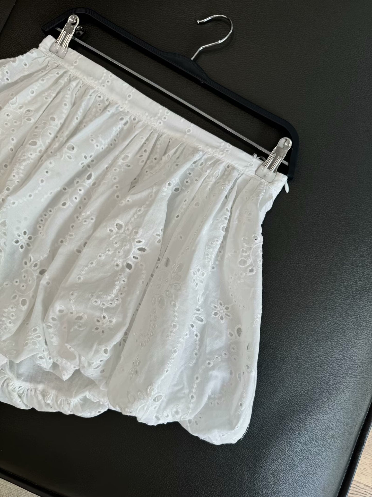 Women's New chic Fashion Balloon Edition Casual Embroidered Shorts