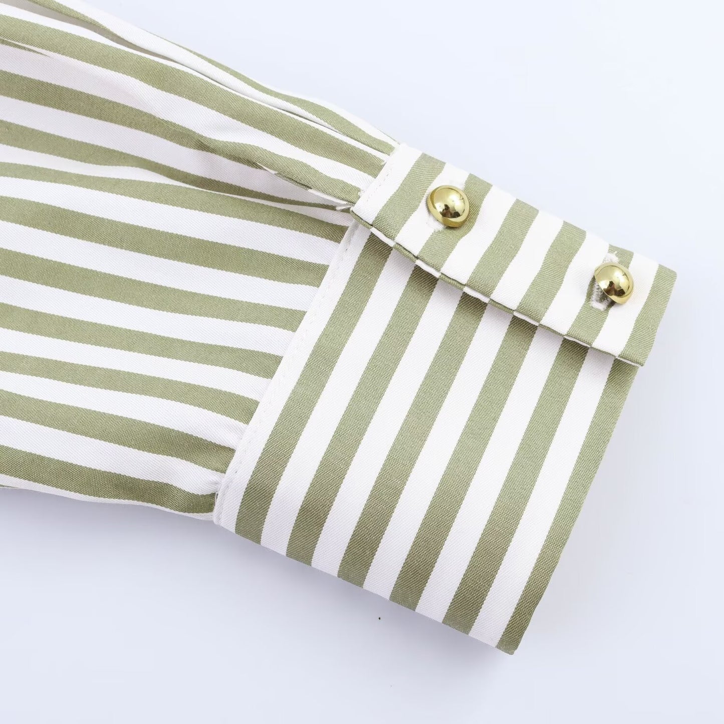 Women's New Fashion With Belt Casual Single breasted Striped Shirt Style Poplin Midi Dress Retro Long sleeved Women's Dress