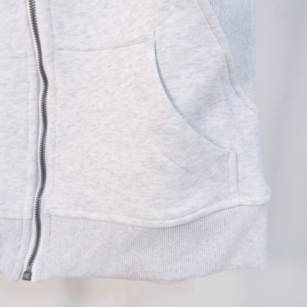 Women's Autumn and Winter New Sports Outdoor Quick-drying Yoga Clothes Slim Short Ladies Cardigan Hooded Sweater Loose Coat 