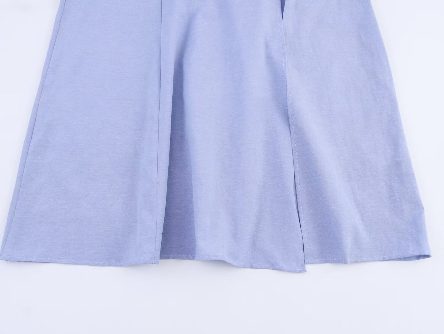 Women's new fashion linen blend tight corset style suspender MIDI dress