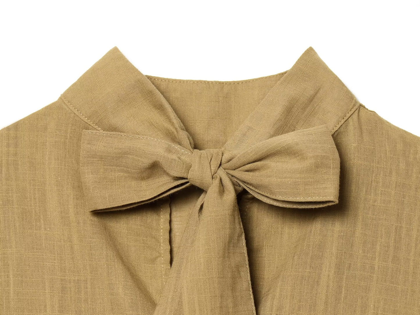Women's Split Bow Decorative Short Top
