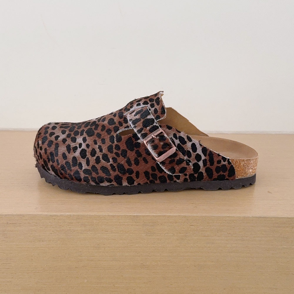 Women's 2026 new leisure fashion Leopard slippers